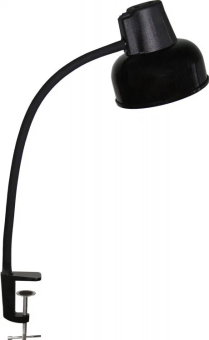 Светильник ТрансВит БЕТА-СШ, E27, 60Вт, на струбцине, металл+пластик, черный