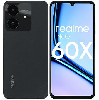 Смартфон Realme Note 60x 4/128Gb Black