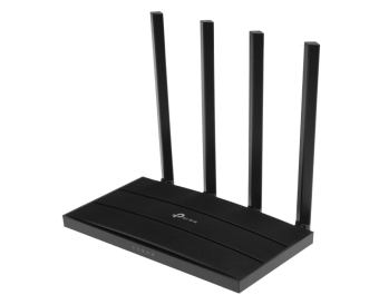 Wi-Fi роутер TP-Link Archer C6 AC1200, 5ГГц, 1000 Мбит/с, черный
