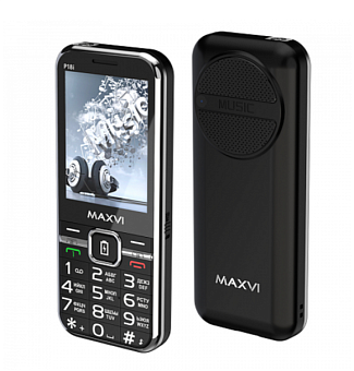 Мобильный телефон Maxvi P18i черный