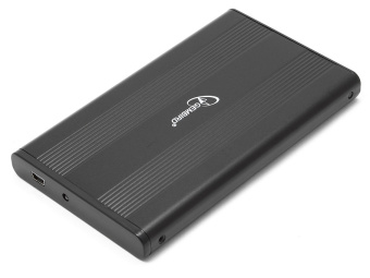 Внешний контейнер USB2.0 -> SATA 2.5", Gembird EE2-U2S-5-S алюминий, серебристый