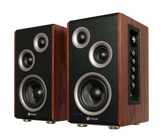 Акустическая система OKLICK OK-117 (2*40W, bluetooth, USB, ПДУ) black