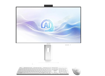 Моноблок MSI Modern AM273QP AI 1UM-095XRU Core Ultra 7 155H/16G/1Tb SSD/Intel HD/27"FHD/DOS/белый