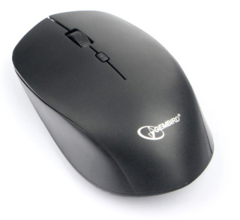 Комплект беспроводной (клавиатура+мышь) Gembird KBS-7200 Wireless USB Black
