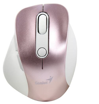 Мышь беспроводная Genius Ergo 9000S Pro Bluetooth розовый