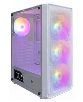 Корпус 1STPLAYER FD3 FRGB ATX белый