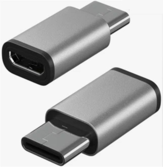 Переходник–адаптер microUSB (f)  --  USB-C (m), Buro BHP RET TPC-MCR