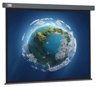 Экран для проектора Cactus 187x332см Wallscreen CS-PSW-187X332-SG 16:9 настенно-потолочный рулонный серый