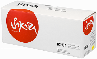 Картридж лазерный Sakura SATK5230Y (TK-5230Y) для Kyocera Mita ECOSYS p5021cdn,p5021cdw,p5221cdn,p5521cdw, желтый