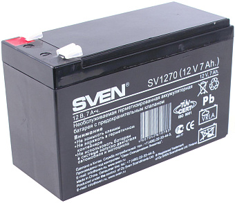 Аккумулятор для ИБП 12V,  7.0Ah, SVEN SV 1270