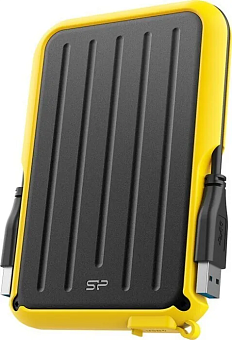 Внешний жесткий диск 2Tb Silicon Power Armor A66 2.5" USB3.0 черный/желтый
