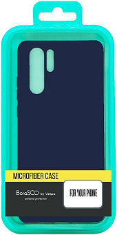 Чехол для смартфона Samsung Galaxy A01/M01 - BoraSCO Soft Touch синий