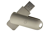 Флешка .32Gb Digma DRIVE3 DGFUL032A30SR USB3.0 металлический корпус, серебристый