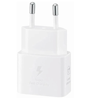 Сетевое зарядное устройство Samsung EP-T2510 25W USB-C White (с кабелем)