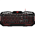 Клавиатура проводная Defender Doom Keeper GK-100DL RGB Led черный