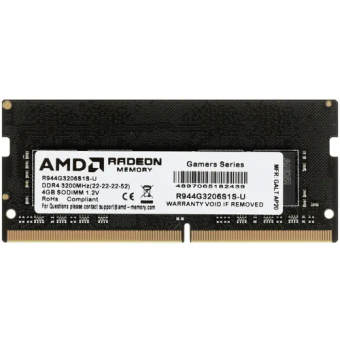 Модуль памяти SODIMM DDR4 4Gb PC4-25600 3200MHz AMD
