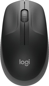 Мышь беспроводная Logitech M190 Wireless черный/серый