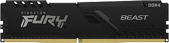 Модуль памяти DDR4 16Gb PC4-25600 3200MHz Kingston Fury Beast Black