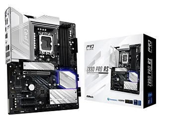 Материнская плата Socket-1851 ASRock Z890 PRO RS (Z890) 4*DDR5 DP HDMI USB-C ATX
