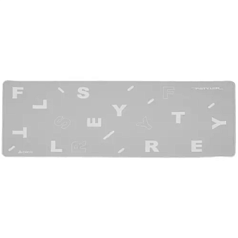 Коврик для мыши A4Tech FStyler FP75 XL 750x300x2мм серый/белый