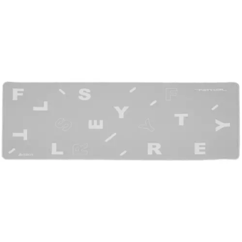 Коврик для мыши A4Tech FStyler FP75 XL 750x300x2мм серый/белый