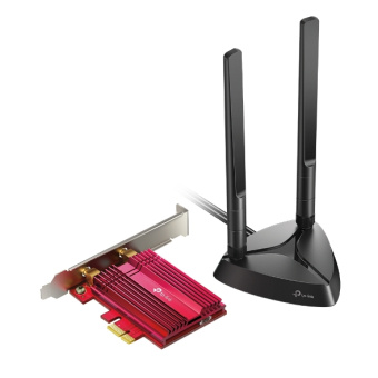 Сетевая карта PCI-E TP-Link Archer TX3000E AX3000 (802.11ax/ac/n/a/b/g, 2.4/5GHz, Bluetooth)