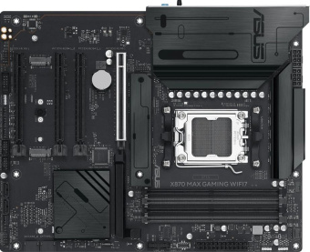 Материнская плата Socket AM5 ASUS X870 MAX GAMING WIFI7 W (X870) 4*DDR5 HDMI ATX