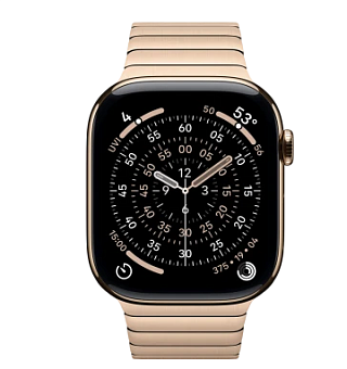 Смарт-часы Apple Watch Series 11 42mm Titanium Link Bracelet Gold (золотистый)