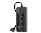 Сетевой фильтр Ippon BK-8-EU-5-16-B 5.0м (8 розеток) черный
