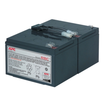 Аккумулятор для ИБП 12V, 12.0Ah, APC RBC6 (батарейный картридж из 2 аккумуляторов)