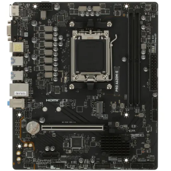 Материнская плата Socket AM5 Gigabyte A620M H (A620) 2*DDR5 HDMI VGA mATX