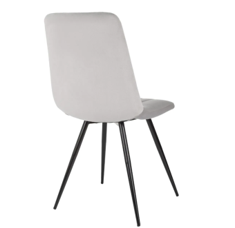 Кресло Бюрократ CH-K6_4 комплект 4шт св.серый Holland 09 металл черный на ножках