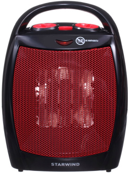 Тепловентилятор Starwind SHV2001 1600Вт черно-красный