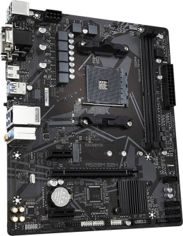 Материнская плата Socket AM4 Gigabyte A520M S2H (A520) 2*DDR4 1*PCI-Ex16 2*PCI-Ex1 4*SATA VGA DVI HDMI mATX