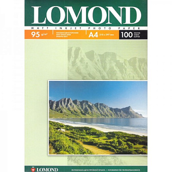 Бумага Lomond [A4] матовая,  95гр/м2, 100л