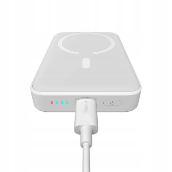Внешний аккумулятор 10000 mAh_ Baseus Magnetic Mini Wireless Charging 20W Gray