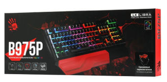 Клавиатура проводная A4Tech Bloody B975P RGB Led Black