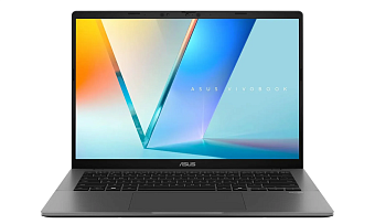Ноутбук ASUS VivoBook S14 S3407QA-SF044W Snapdragon X/16G/1Tb SSD/Adreno/14"WUGA OLED/Win11/серый