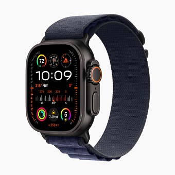 Смарт-часы Apple Watch Ultra 2 2024 49mm Black Alpine Loop Navy (черный/синий)