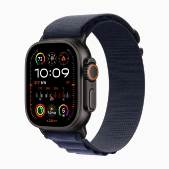 Смарт-часы Apple Watch Ultra 2 2024 49mm Black Alpine Loop Navy (черный/синий)