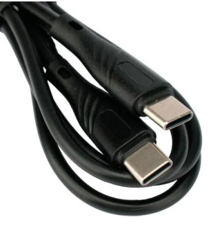 Кабель USB-C < - > USB-C, 2.0м, Cablexpert 60W Black