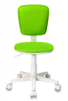 Кресло Бюрократ CH-W204NX (ткань, крест. пластик, до 100 кг) Салатовый
