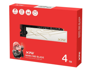 Накопитель SSD M.2 4Tb ADATA XPG MARS 980 Blade (PCI-E 5.0 x4, 14000/13000 Мбайт/сек)