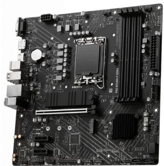 Материнская плата Socket-1700 MSI PRO B760M-P DDR4 (B760) 4xDDR4 HDMI DP VGA mATX