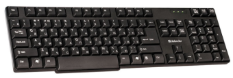 Клавиатура проводная Defender Accent SB-720 черный