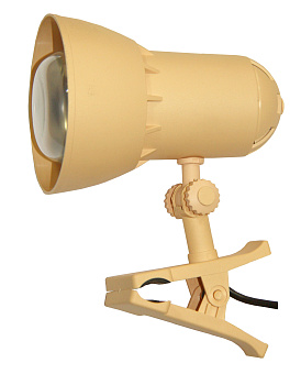 Светильник ТрансВит NADEZHDA1MINI, E27 40Вт, на прищепке, ванильный