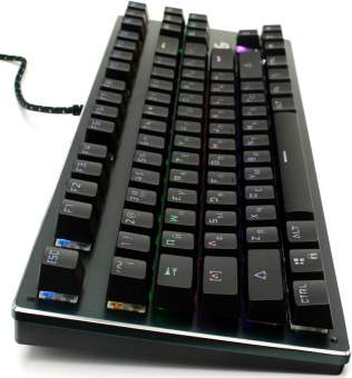 Клавиатура проводная Gembird KB-G540L Rainbow Led черный