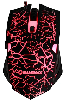 Мышь проводная GameMax Gaming M379B черный