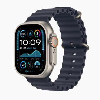 Смарт-часы Apple Watch Ultra 2 2024 49mm Natural Ocean Band Navy (натуральный/синий)
