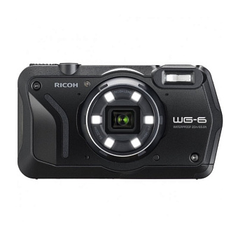 Цифровая фотокамера Ricoh WG-6 GPS черный